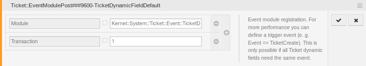 Activate Ticket Event Module