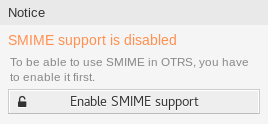 Enable S/MIME Support